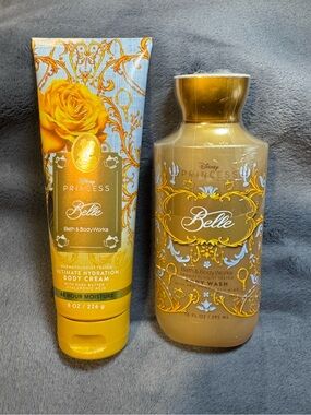 Bath & Body Works Disney Princess Belle Body Cream & Body Wash Set